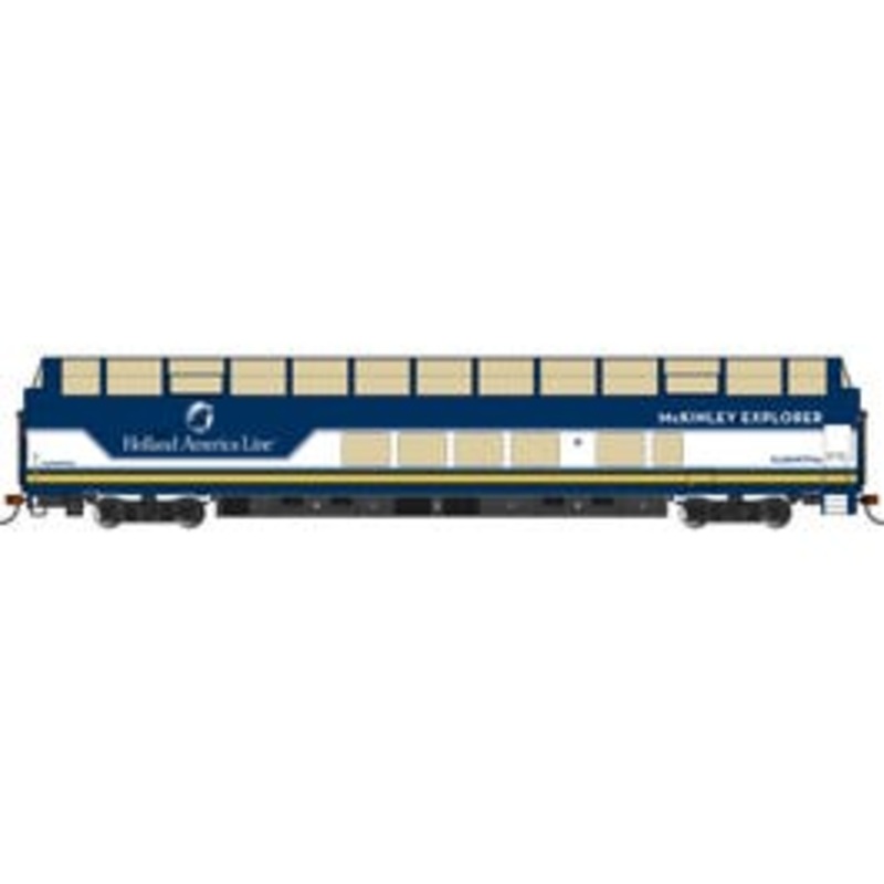 Bachmann 13349 HO Colorado Railcar Ultra Dome – McKinely Explorer #1058 “Kaswitna” with Lighted Interior