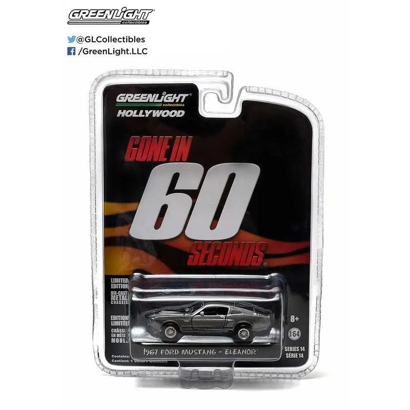Eleanor – 1967 Ford Mustang Hard Top – 1:64 scale diecast car