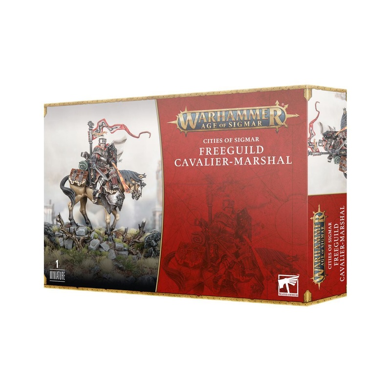 GW – Warhammer AOS Cities Of Sigmar: Freeguild Cavalier Marshal  (86-05)