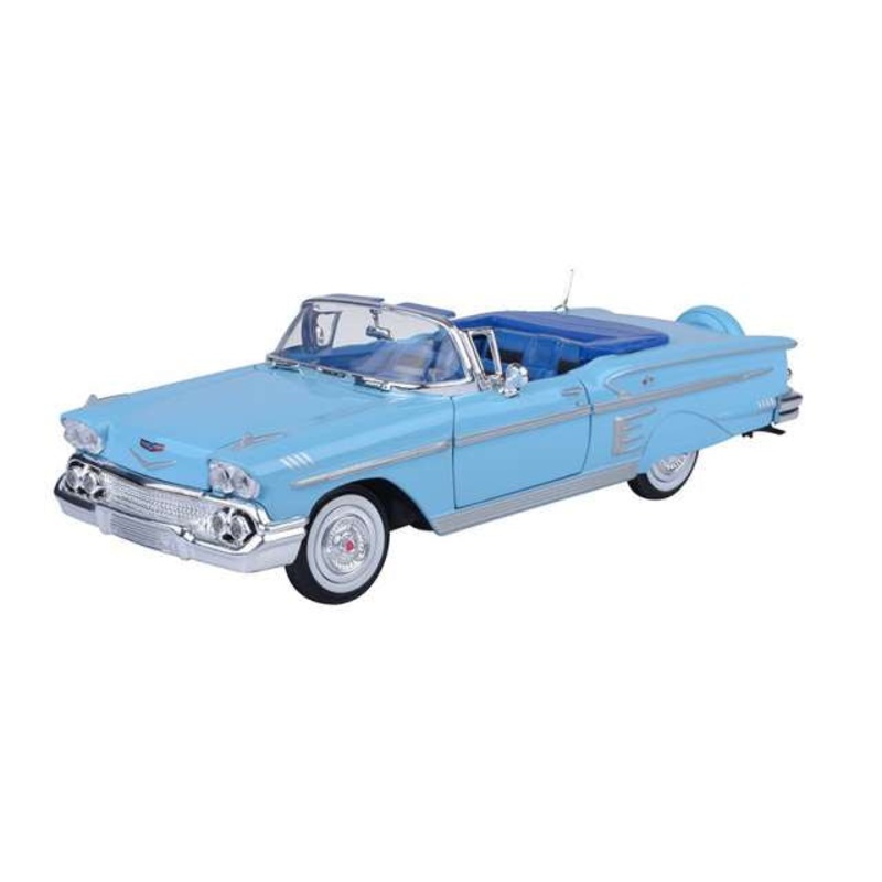Motor Max – 1/24 Chevy Impala 1958 (Light Blue)