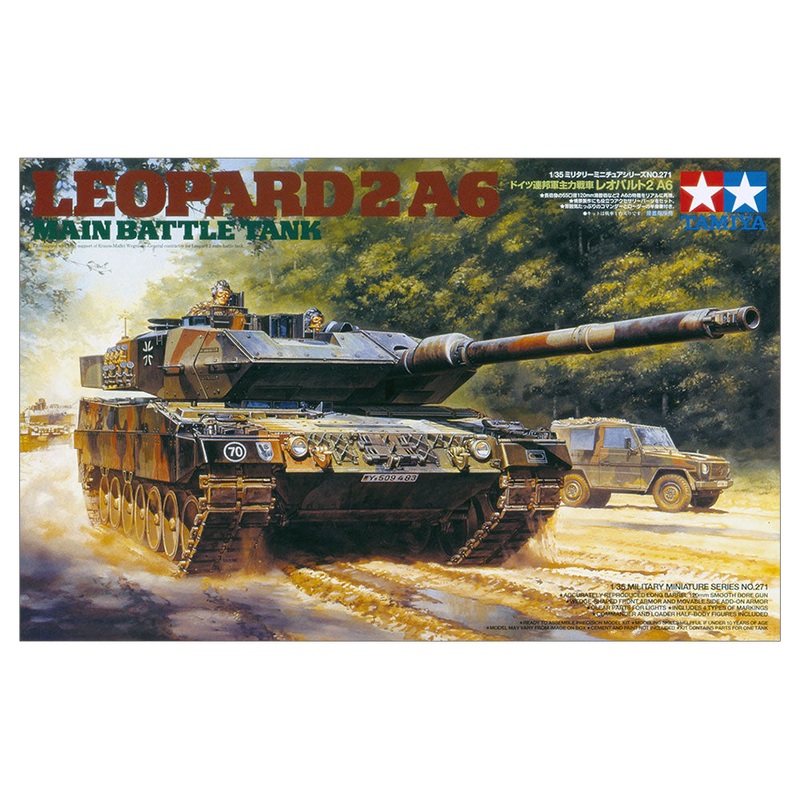 Tamiya – 1/35 Leopard 2 A6 Main Battle Tank