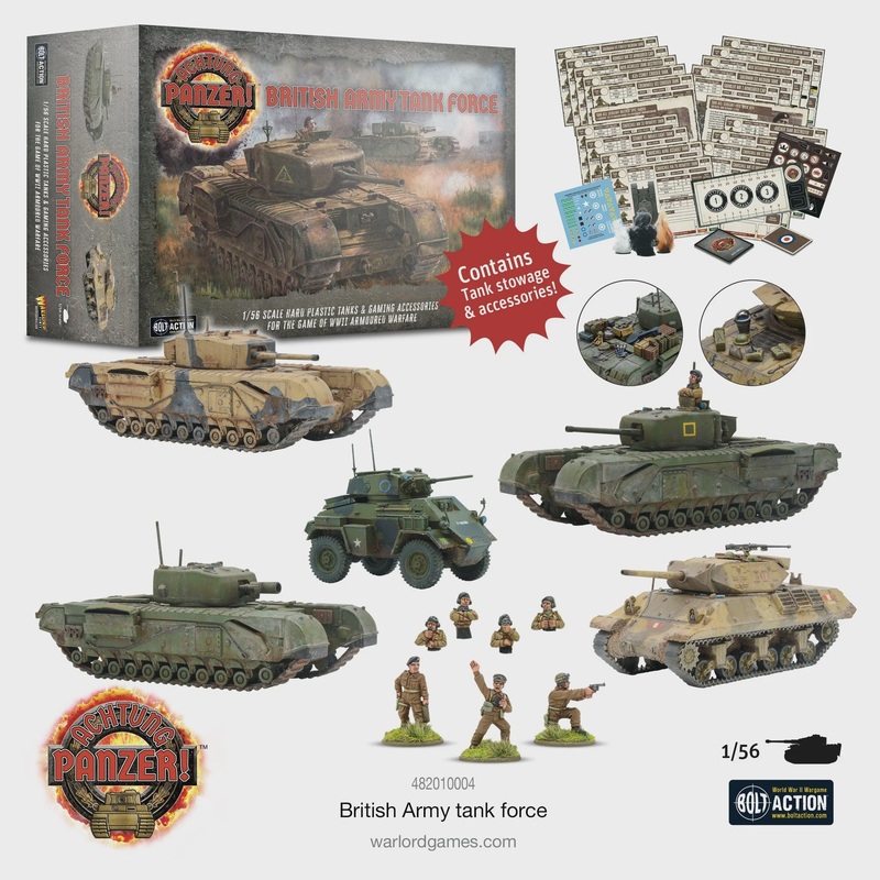 Warlord – Achtung Panzer!  British Army Tank Force
