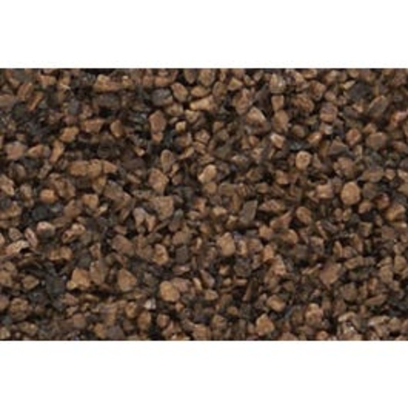 Woodland Scenics B85 Dk. Brown Coarse Ballast