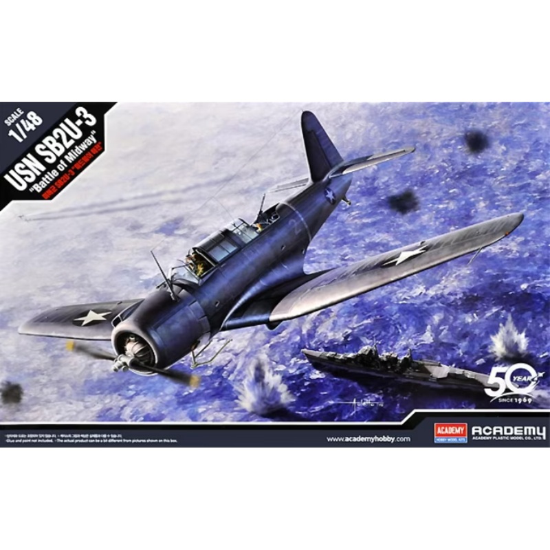 Academy – 1/48 SB2U-3 Vindicator – Battle of Midway