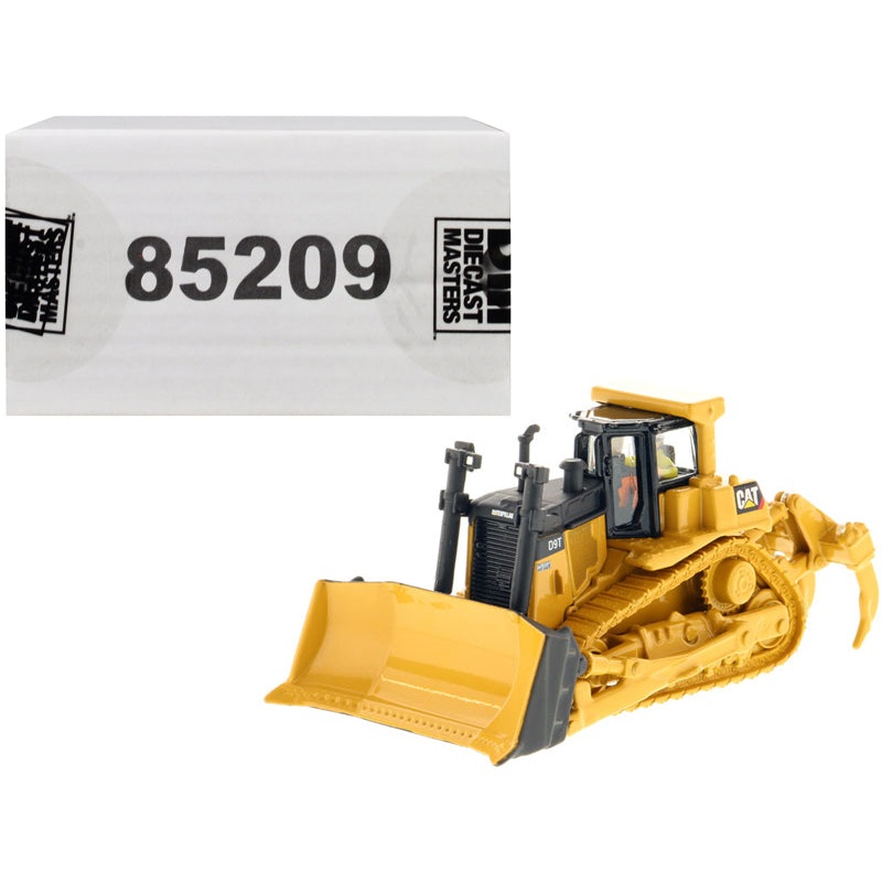 CAT Caterpillar D9T Track Type Tractor with Operator “High Line” Series 1/87 (HO) Scale Diecast Model by Diecast Masters