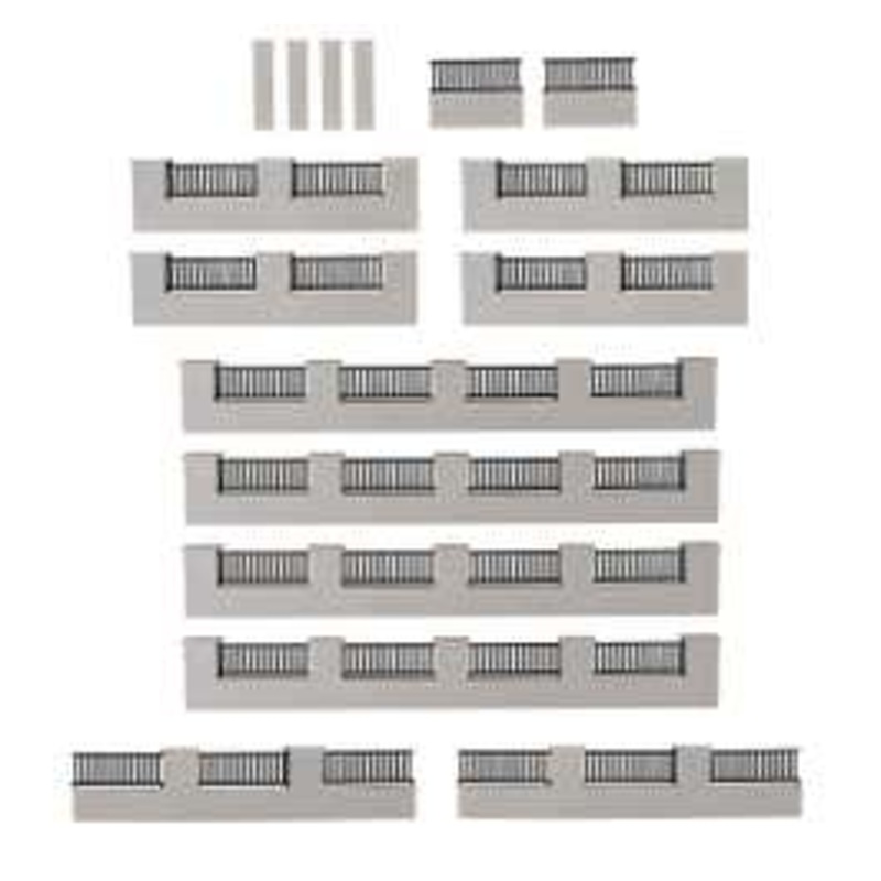 Faller 180419  HO Wall fence