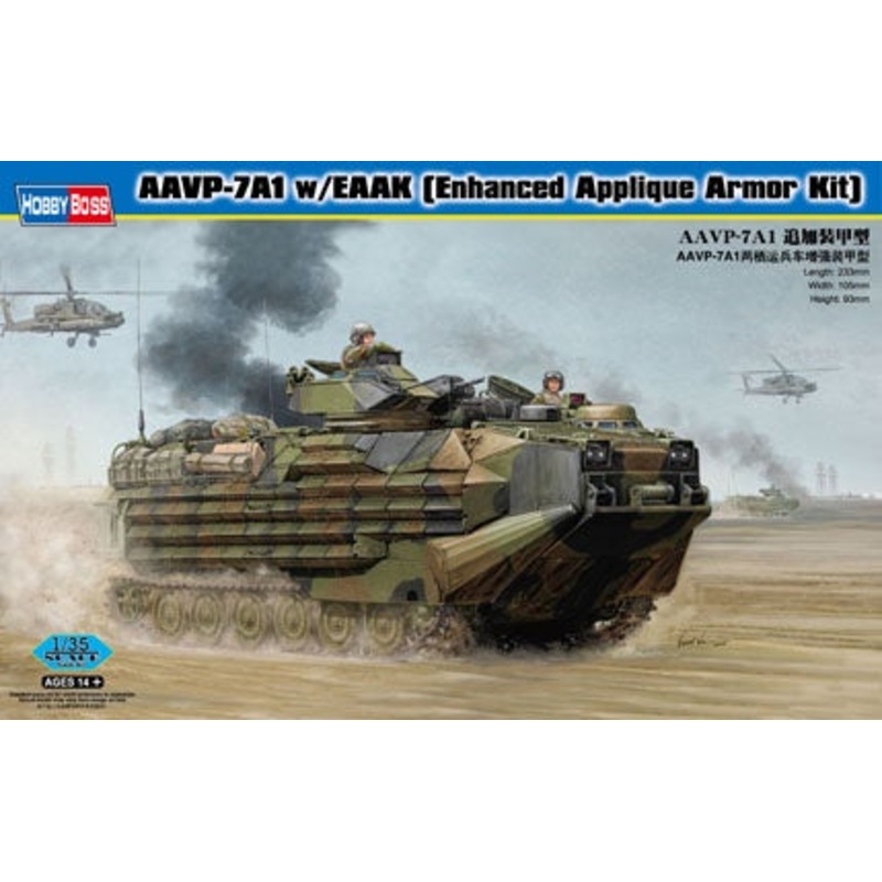 Hobby Boss – 1/35 Assault Amphibian Vehicle Personnel AAVP-7A1 (82414)
