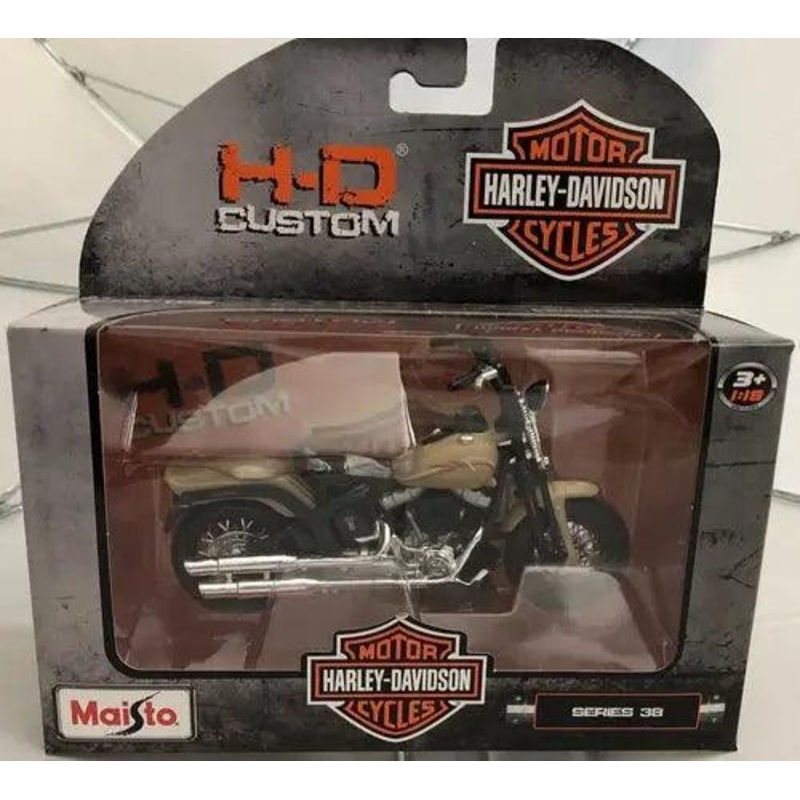 Maisto- Harley-Davidson Motorcycles Series 38-1/18 scale die-cast model FLSTSB