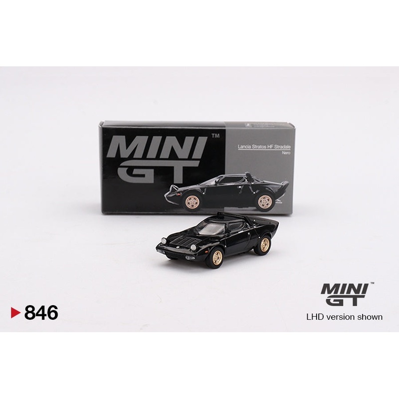 Mini GT – 1/64 Lancia Stratos HF Stradale (Black)