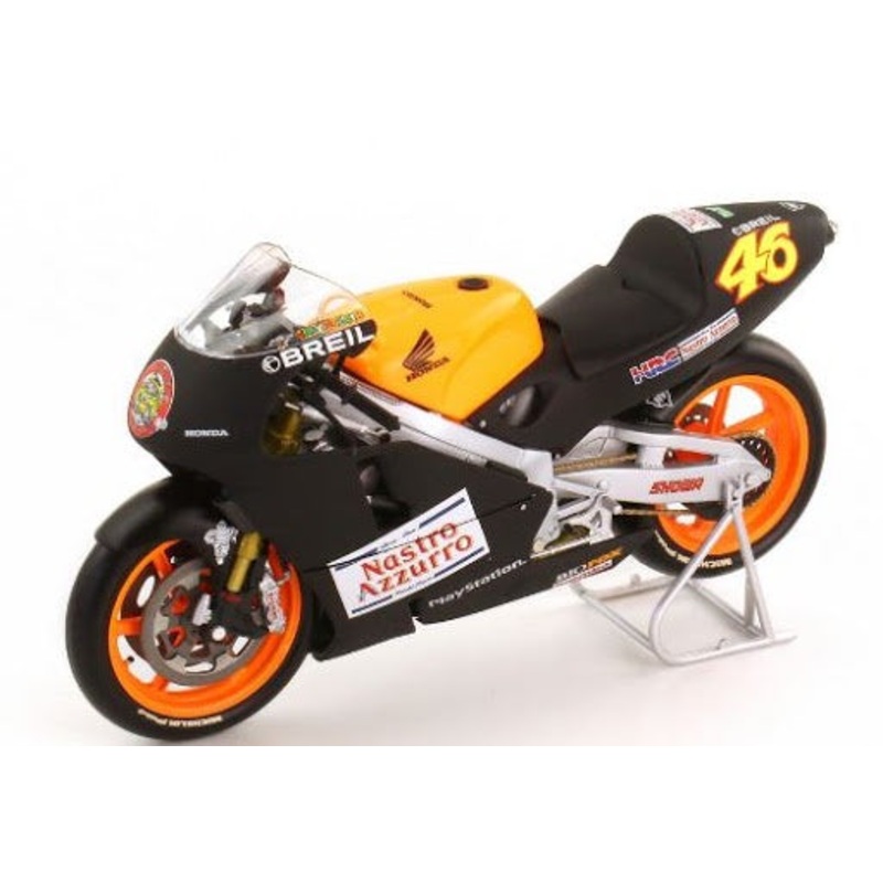Minichamps – 1/12 Honda NSR 500 (V. Rossi) Team Nastro Azzurro Test Bike 2000