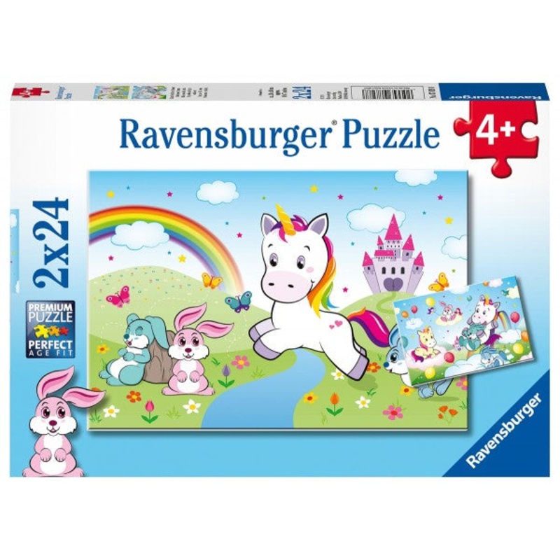 Ravensburger – Fairytale Unicorn (2x24pcs)