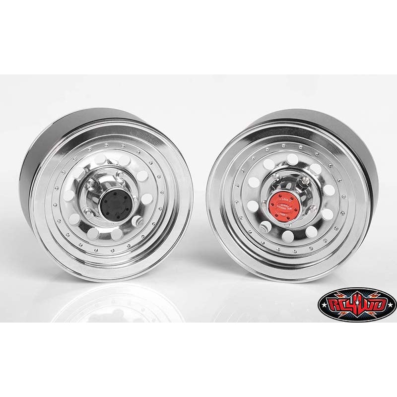 RC4WD – Classic 10 Hole Chrome 1.9″ Beadlock