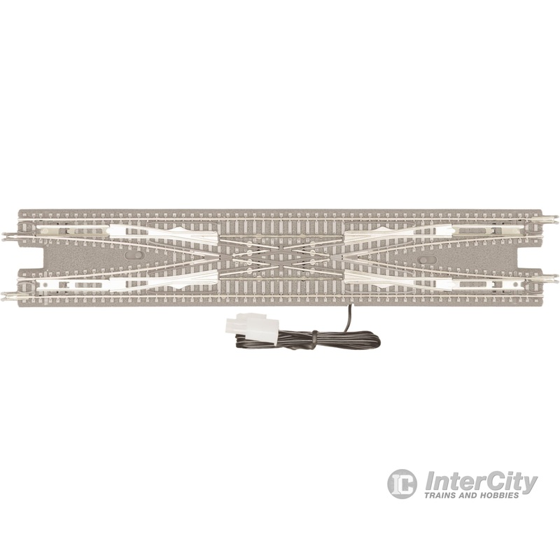 Rokuhan Z R082 Double Crossover – concrete ties