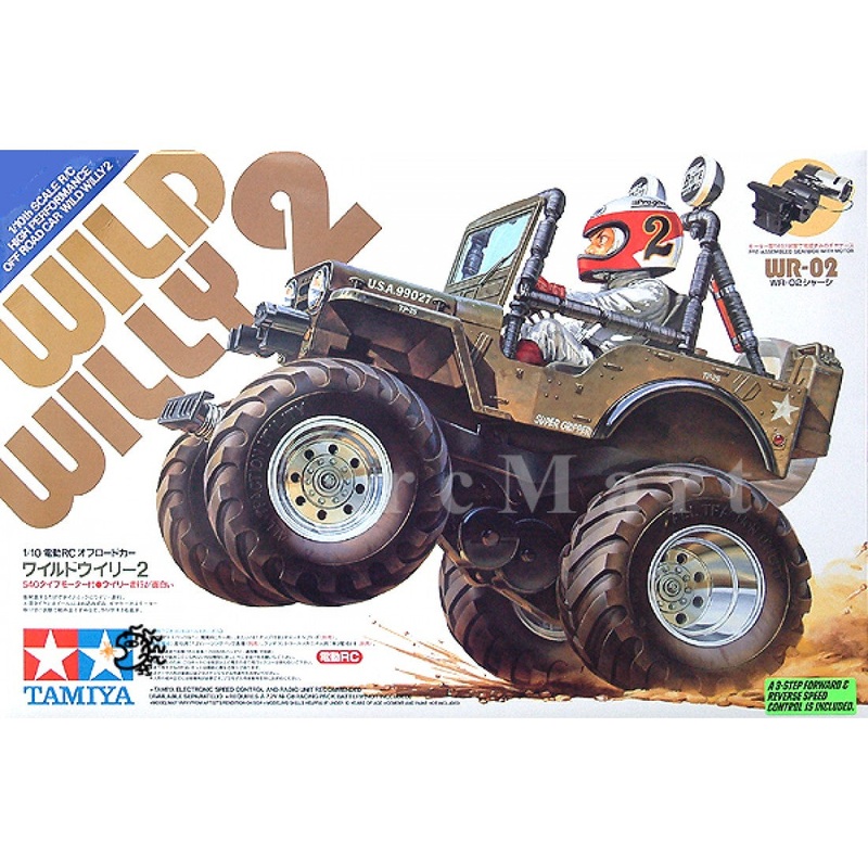 Tamiya – R/C Wild Willy 2 (w/ ESC Included)