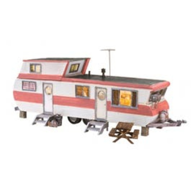 Woodland Scenics BR5862 O Double Decker Trailer (Built up)
