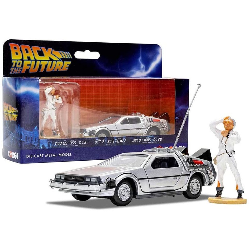 Corgi – 1/36 Back To The Future Delorean & Doc Brown