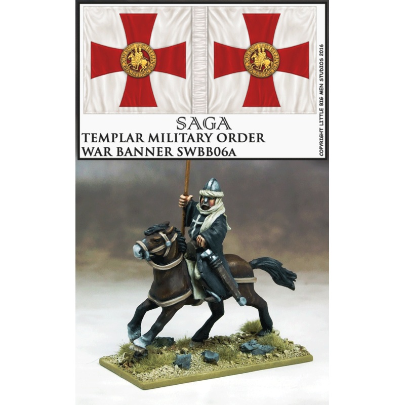 Gripping Beast – Military Order War Banner & Bearer (Templar)
