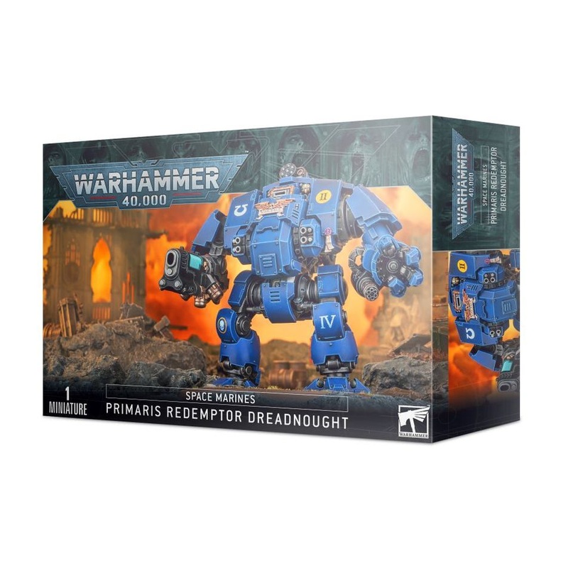 GW – Warhammer 40k Space Marines: Primaris Redemptor Dreadnought  (48-77)