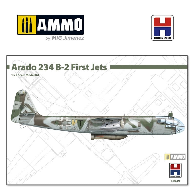 Hobby 2000 – 1/72 Arado 234 B-2 First Jets