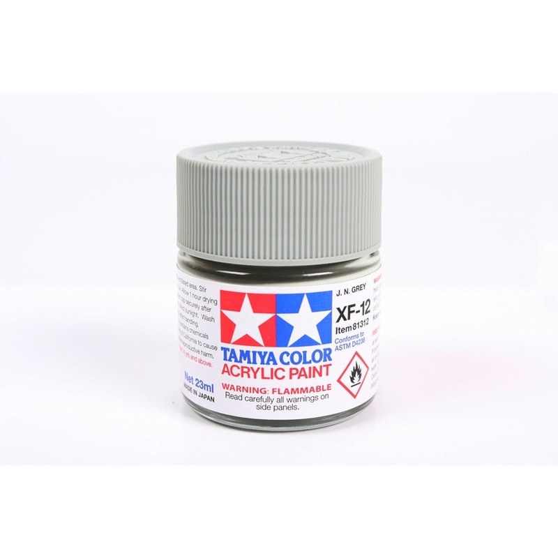 Tamiya – XF-12 J.N. Grey Acrylic (23ml)
