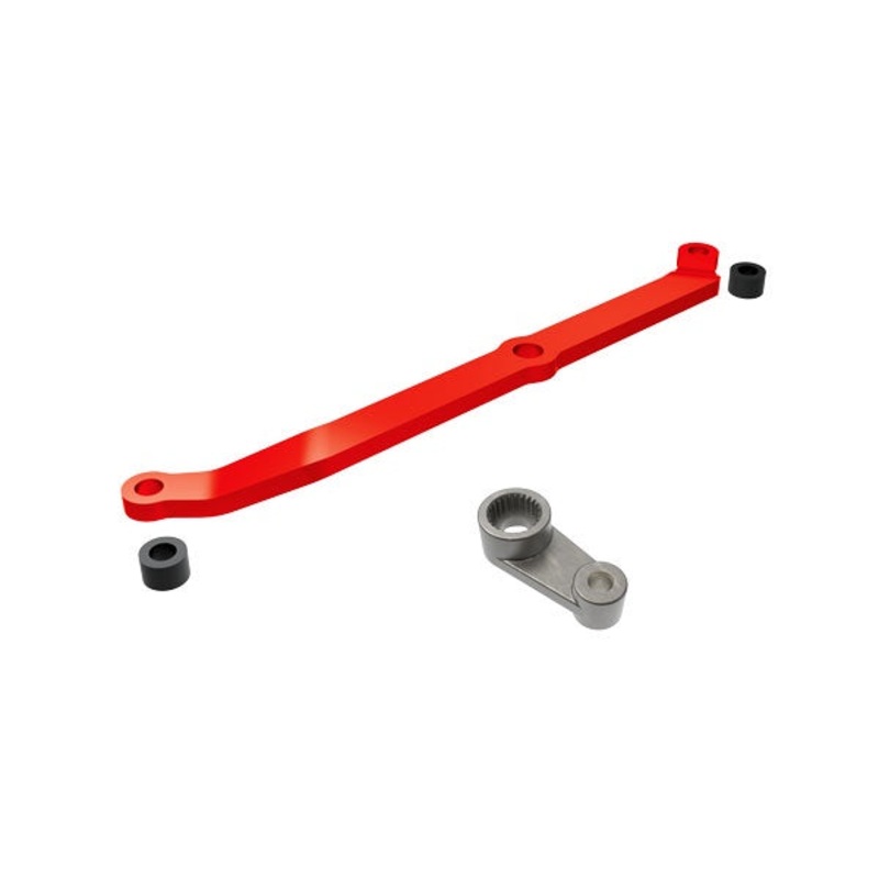Traxxas – 9748 – Steering Link Aluminum (Red) (TRX-4M)