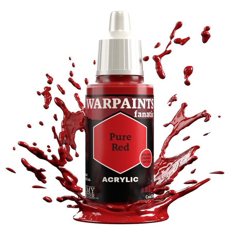 Warpaints Fanatic: Pure Red  (WP3118) (18ml)