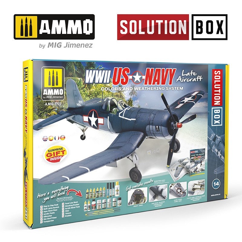 AMMO – SOLUTION BOX  US Navy WWII Late