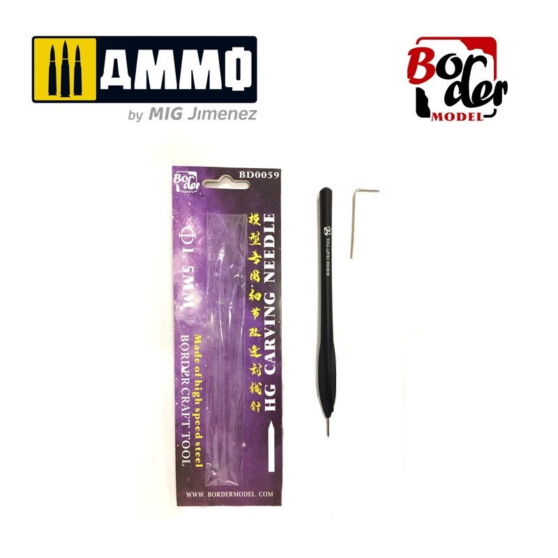 Border Model – Black HG Carving Needle