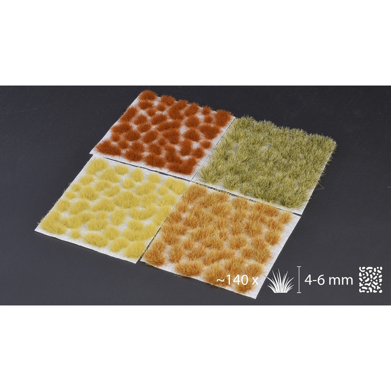 Gamers Grass – Tuft Set – Dry Steppe (Wild)  (GGSET-DS)