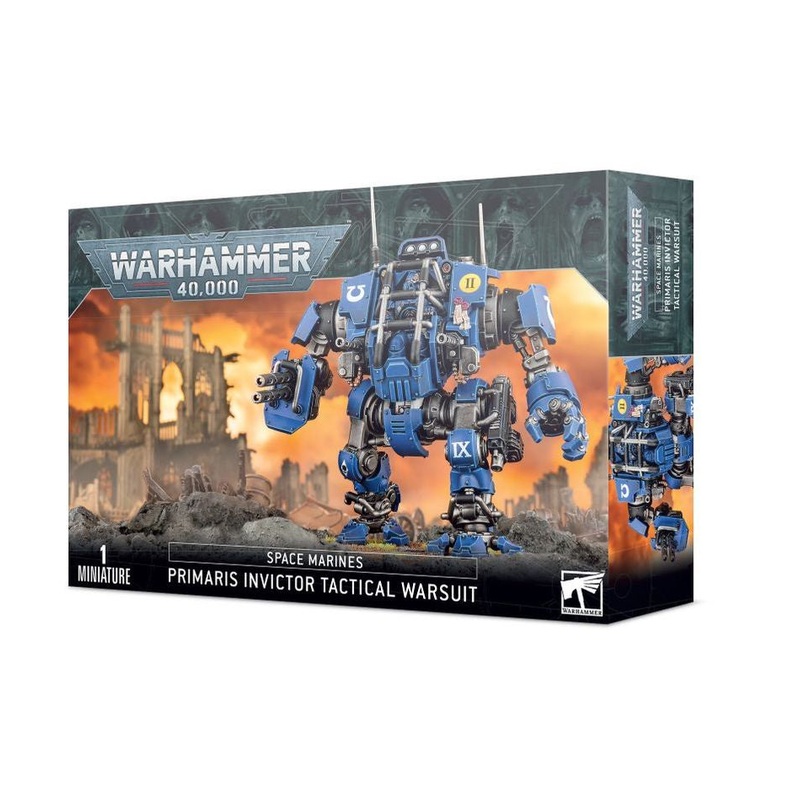 GW – Warhammer 40k Space Marines: Primaris Invictor Tactical Warsuit  (48-98)