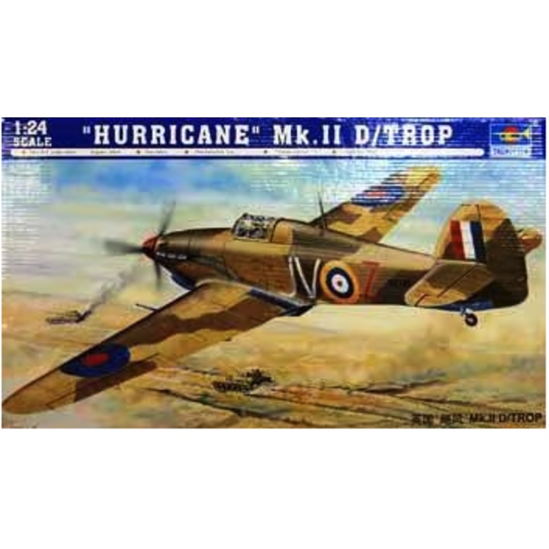 Trumpeter – 1/24 Hawker Hurricane Mk.II D/Trop