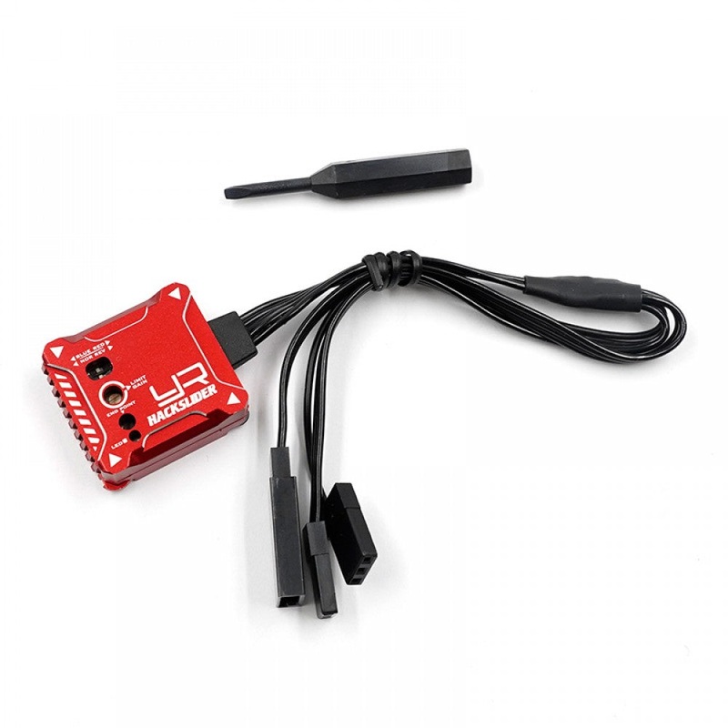 Yeah Racing – Hackslider Drift Performance Tuned Gyro For RC Drift (Red)