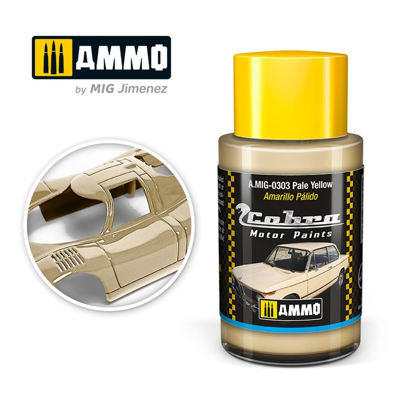 AMMO – 0303 Cobra Motor Pale Yellow