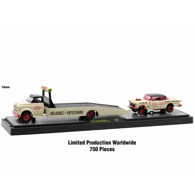 Auto Haulers “Coca-Cola” Set of 3 pieces Release 20 Limited Edition to 8400 pieces Worldwide 1/64 Diecast Models by M2 Machines