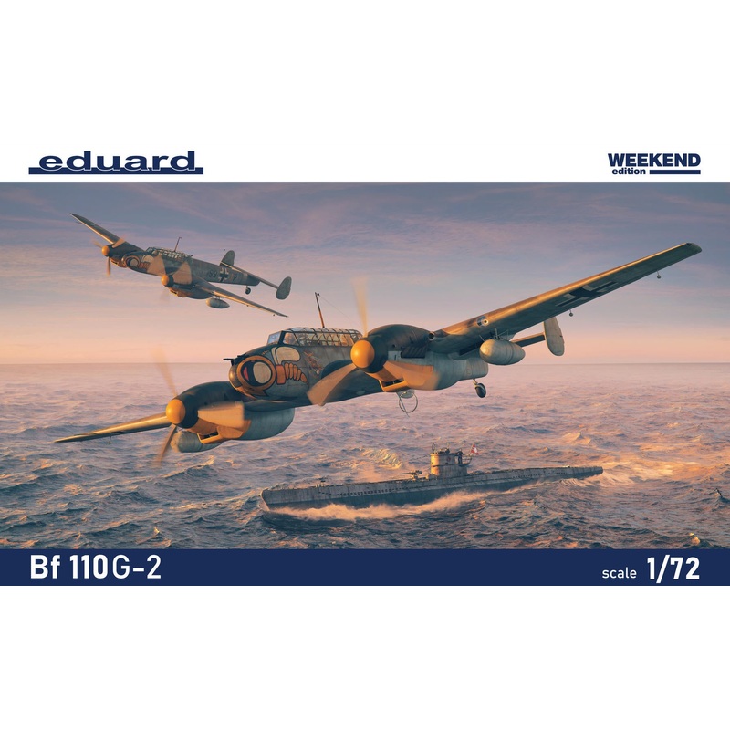 Eduard – 1/72 Bf 110G-2 (Weekend Edition) 7468