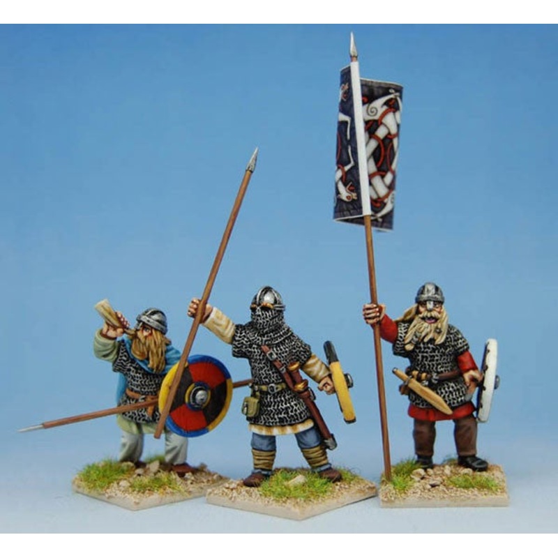 Footsore Miniatures – Early Saxon Heavy Infantry Command