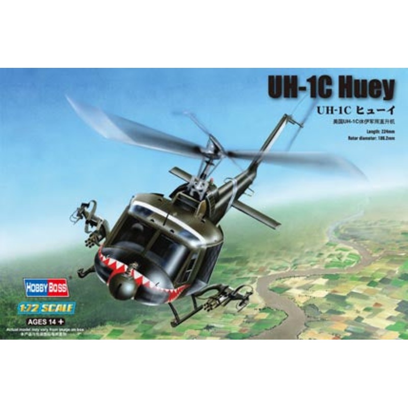 Hobby Boss – 1/72 US UH-1C “Huey”