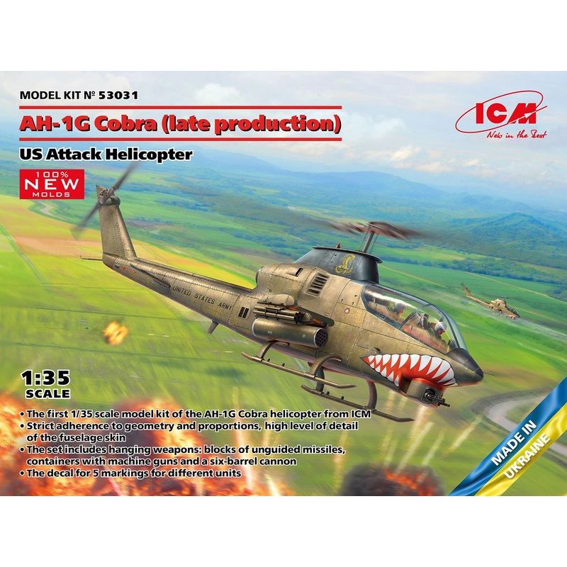 ICM – 1/35 Ah-1G Cobra Late