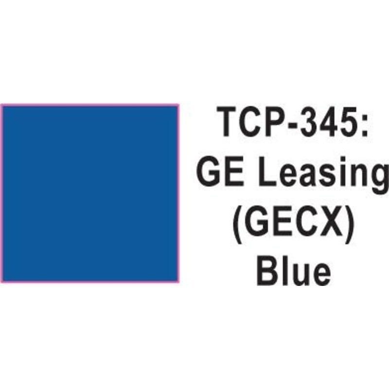 Tru Color TCP-345 GE Leasing, GECX Blue, Paint 1 ounce