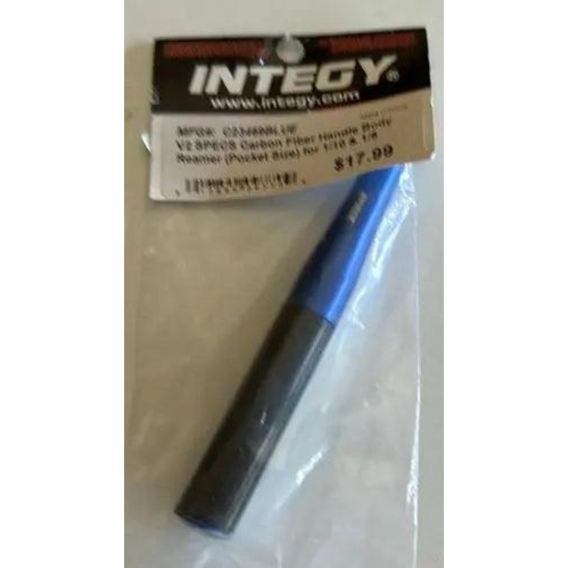 V2 SPECS Carbon Fiber Handle Body Reamer (Pocket Size) for 1/10 & 1/8