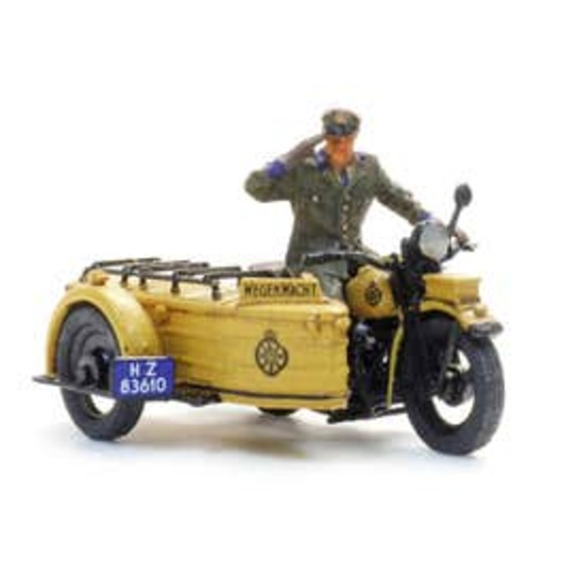 Artitec 387.485  HO ANWB roadside assistance motorcycle sidecar