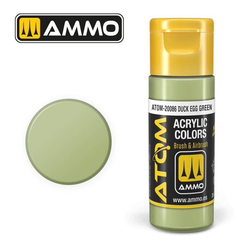 ATOM – 20086  Duck Egg Green (20ml)