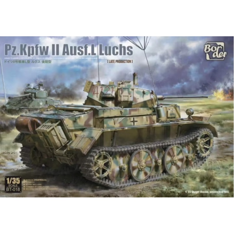 Border Model – 1/35 Pz.Kpfw.II Ausf.L Luchs (Late Production)