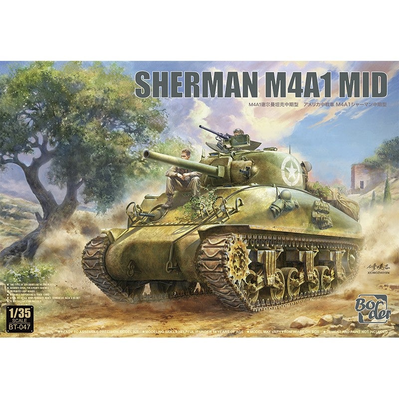 Border Model – 1/35 Sherman M4A1 Mid