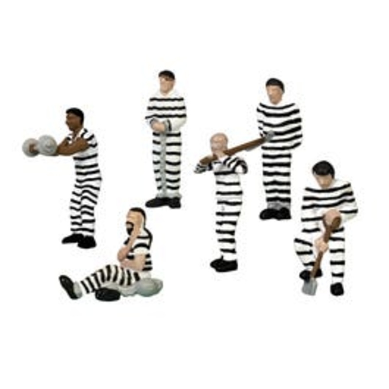 Lionel HO 1957170 Prison Work Crew- Stripes
