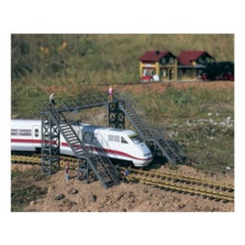 PIKO 62032 G Railway Footbridge, Building Kit