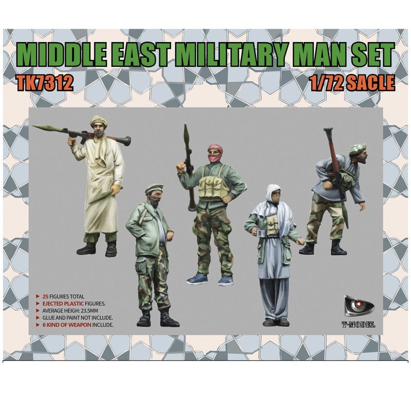 T-Model – 1/72 Middle East Military Man Set