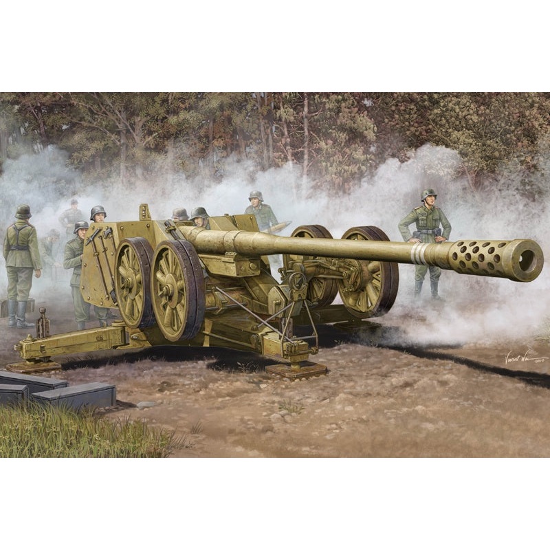 Trumpeter – 1/35 German 12.8cm Kanone 43 bzw.44 (Rh)