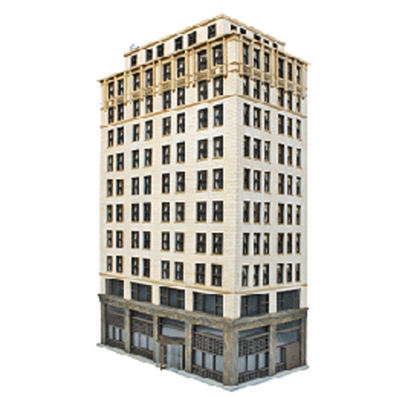 Walthers #933-3764 Ashmore Hotel — Kit