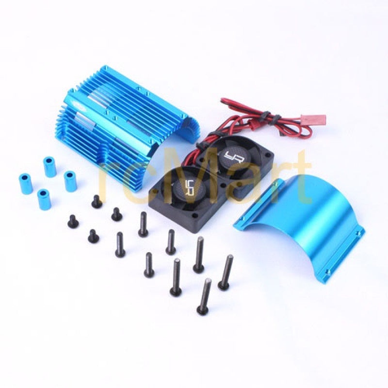 Yeah Racing – Heat Sink w/ Twin Tornado Fan for 1/8 Motors for around 40.8mm (#)